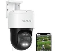 Reolink PTZ 4K Caméra Extérieur PoE, Double Objectif, TrackMix PoE | Zoom Hybride 6X, Suivi Automatique, Vision Nocturne en Couleur, Détection de Personne/Véhicule/Animal, Audio Bidirectionnel