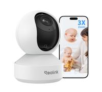 Reolink PTZ Intérieure 8MP Caméra WiFi 2,4GHz/5GHz Audio Bidirectionnel E1 Zoom
