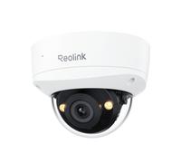 Reolink RLC-540A, 5MP IK10 anti-vandale PoE caméra de surveillance, vision nocturne couleur, détection de personne/véhicule/animal, audio bidirectionnel, IP67, sirène
