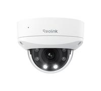 Reolink RLC-843A, caméra de surveillance 4K 8MP IK10 anti-vandalisme PoE, zoom optique 5x, vision nocturne couleur, détection intelligente, audio bidirectionnel, IP67, sirène