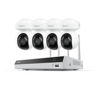 Reolink RLK8-800PT4, 8CH NVR avec 2TB HDD + 4X 4K 8MP PT PoE caméra de surveillance extérieure Set, Auto-Tracking, Détection intelligente, Enregistrement 24/7
