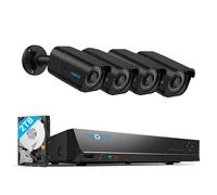 Reolink RLK8-810B4-A-B 4K Kit Vidéo Surveillance 8MP Caméra PoE 8CH NVR Audio