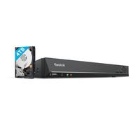 Reolink RLN16-410, 16CH PoE NVR Système de surveillance Enregistreur, 24/7 enregistrement, 4TB HDD, Supporte jusqu'à 16MP caméra de surveillance, Accès local & à distance