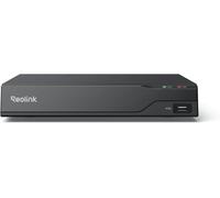 Reolink RP-PN8 Enregistreur système de Surveillance NVR PoE, Compatible avec des Caméras jusqu'à 16MP, Stockage Local Maximal de 32To, Idéal pour la Surveillance Domestique, Intérieure et Extérieure
