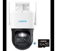 Reolink TrackMix Series G770 Caméra IP Extérieure 4MP 2560x1440 Dôme Motorisée PoE Zoom Optique 6x Vision Nocturne 30m MicroSD Audio 2-voies