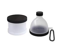 REOOHOUSE Lot de 2 entonnoirs de stockage de comprimés de poudre portable BCAA pour capsules de créatine