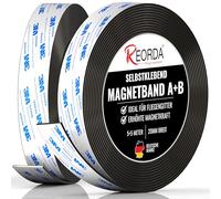 Reorda® Bande Magnétique pour Moustiquaires B | (EXTRA FORT) Bande Magnétique DIY pour Une Attraction Mutuelle Optimale