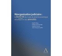 Réorganisation judiciaire : code annoté Sophie Berg (Auteur), Grégory de Sauvage (Auteur), Virginie Frémat (Auteur), Jean-François Goffin (Auteur)