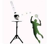 REOTEL Lanceur Automatique Badminton Professionnel Machine Service Volant pour Enfant Adulte Robot Portable Appareil D'entraînement Intérieur et Extérieur pour Débutant, Cadeau