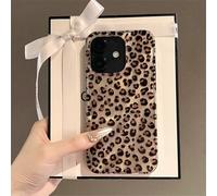 Reownest Coque pour iPhone 11, Mignonne Vintage Motif de Léopard Guépard Design, Souple Pailletée en TPU Antichoc et Imperméable Étui de Protection pour Femmes et Filles-Or