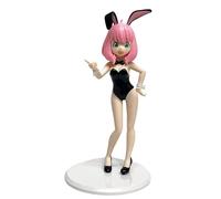 REOZIGN Anya Figure, Rabbit Police Anya Forger Figurine 20cm / 7,9 Pouces Fabriqué À La Main PVC Modèle De Personnage Statue Collectable Craft GIF (a)