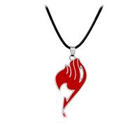REOZIGN Collier Pendentif Fairy Tail D'animation Japonaise, Cadeau De Cosplay Pour Hommes Et Femmes, Bijoux, Accessoire, Accessoires Fairy Tail (A1129R)