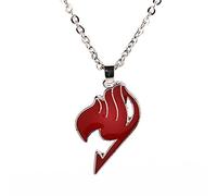 REOZIGN Collier Pendentif Fairy Tail D'animation Japonaise, Cadeau De Cosplay Pour Hommes Et Femmes, Bijoux, Accessoire, Accessoires Fairy Tail (A1442R)