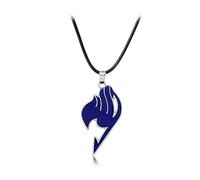 REOZIGN Collier Pendentif Fairy Tail D'animation Japonaise, Cadeau De Cosplay Pour Hommes Et Femmes, Bijoux, Accessoire, Accessoires Fairy Tail (A1129BU)