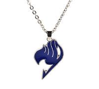 REOZIGN Collier Pendentif Fairy Tail D'animation Japonaise, Cadeau De Cosplay Pour Hommes Et Femmes, Bijoux, Accessoire, Accessoires Fairy Tail (A1442BU)