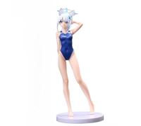 REOZIGN Figure De Shiroko, Maillier De Bain Bleu Debout Shiroko De Terreur 24cm/9.4inch Fait Main PVC Personnage Action Modèle Statue Ornement Cadeaux