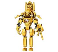 REOZIGN Figure de Toilette Skibidi, Blocs de Construction de Toilettes Debout Skibidi Figures d'action 27cm / 10,6 Pouces PVC Modèle d'ornement de Statues