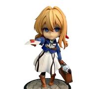 REOZIGN Figure De XViolet, Mignon Bagage À Main Debout Violet Evergarden D’Action 18cm/7.1inch Fait Main PVC Personnage Modèle Statue Ornement Cadeaux