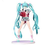 REOZIGN Figure Hatsune, Costumes De Danse Colorés Hatsune Debout 24cm/9.4inch Personnage PVC Cosplay Artisanat Ornement pour Les Fans D’Anime Cadeau