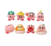 REOZIGN Figure Kirby, Version Q Cute Kirby Action Figures Fabrication À La Main PVC Modèle De Caractères D'anime Statue Collectible Craft Gift (C)