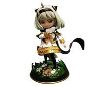 REOZIGN Figurine Anya Firefly Anya Forger Debout, Figurine articulée 16 cm en PVC, modèle Cosplay, Artisanat, Cadeau pour Les Fans d'anime (Green)