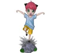 REOZIGN Figurine Anya Forger, Pratiquant Le Kung Fu, 20 Cm, en PVC, À Collectionner, Souvenir Artisanal, Cadeau pour Les Fans D'anime (a)
