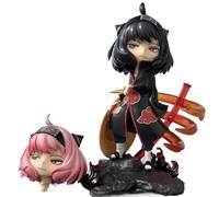 REOZIGN Figurine Anya, Tête De Rechange, Figurine Anya Forger, 18 Cm, en PVC, Fait Main, Cosplay, Modèle À Collectionner, Cadeau pour Les Fans D'anime
