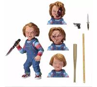 REOZIGN Figurine Chucky, Figurines d'action Chucky De Remplacement 12 Cm / 4,7 Pouces Personnages en PVC Artisanat À Collectionner Cadeaux D'anime