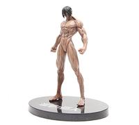 REOZIGN Figurine d'attaque des Titans, 15 cm, Eren Yeager transformée en un modèle géant - Statue de collection - Attaque des fans de Titan (debout), Standing