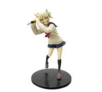 REOZIGN Figurine De Combat Toga Himiko, Figurine d'action 17 Cm, Personnage De Jeu Animé, Modèle De Statue, Décoration De Bureau, Artisanat, Cadeaux (A)
