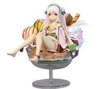 REOZIGN Figurine De Jade Blanc, Kimono Coupe De Glace, Figurine De Jade Blanc, 20 cm, PVC, Personnage De Dessin Animé, Cosplay, Modèle Artisanat, Cadeau