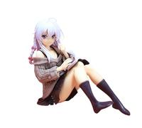 REOZIGN Figurine Elaina, Jupe De Lecture Assise, Figurine Elaina 10 Cm Cosplay en PVC Faite À La Main De Collection, Cadeau pour Les Fans D'anime