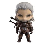 REOZIGN Figurine Geralt, Version Q Mobile Et Debout, Visage De Remplacement 10 cm, PVC De Personnage À Collectionner Artisanat Cadeau pour Les Fans D'anime