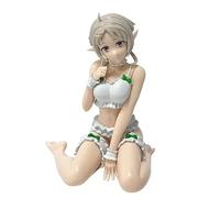 REOZIGN Figurine Greyrat, Sylphiette Assise en Maillot De Bain, Cheveux Courts, D'anime Greyrat, 12 cm, en PVC Souvenirs, Cadeaux pour Les Fans D'anime