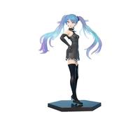 REOZIGN Figurine Hatsune, Figurines D'anime Hatsune À Deux Queues De Cheval Colorées, 23 Cm À La Main en PVC, Modèle De Personnage, Décoration, Cadeaux