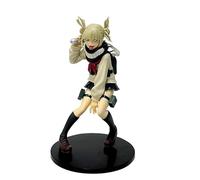 REOZIGN Figurine Himiko Toga, Figurine De Combat Maléfique Himiko Toga, Figurine d'action 17 Cm/6,7 Pouces, Modèle De Personnage en PVC Fait À La Main Cadeaux (b)