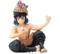REOZIGN Figurine Kamado Tanjiro, Dessin Animé Kimetsu No Yaiba, Modèle en PVC, Décoration De Bureau, Objets De Collection, Cadeaux (Hashibira Inosuke)