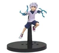 REOZIGN Figurine Killua ZAOLDYCK, GON Freecss, KURAPIKA, Figurine Articulée Debout De 15 Cm, Faite À La Main, en PVC, Collection, Cadeaux (a)