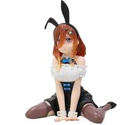 REOZIGN Figurine Miku Nakano, Nino Nakano, Figurines d'action À Genoux 13 Cm/5,1 Pouces Statues en Faites À La Main Souvenirs pour Les Fans D'anime Cadeaux (b)