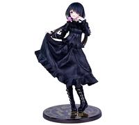 REOZIGN Figurine Tokisaki Kurumi, Robe Longue Noire, 20 Cm, PVC, Personnage De Cosplay, Modèle De Collection, Artisanat, Cadeau pour Les Fans D'anime