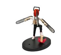 REOZIGN Figurine Xdenji, Version Fighting Q, Mobile Denji 13 Cm/5,1 Pouces, Fait À La Main en PVC, Modèle Statue Décoration pour Les Fans D'anime, Cadeau