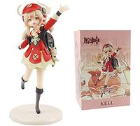 REOZIGN Genshin Impact Figure Statue, Klee, EULA Action Figure Cartoon Poupée Jouets Anime PVC Action Personnages Figurine Décorations pour Les Fans d'Anime (Klee 16.5cm)