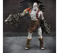 REOZIGN God of War Figures, Kratos Figure Statue 18cm / 7inch Ultimate Kratos Figurine PVC Anime Game Character Model for Anime Fans