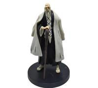 REOZIGN Kuchiki Rukia, Byakuya Kuchiki, Yamamoto Genryuusai Shigekuni, Figurines Debout 17cm / 6,7 Pouces PVC Jeu Personnage Modèle Artisanat Cadeau (b)
