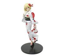 REOZIGN Lycoris recul, Figurine nishikigi chisato, d'anime Kimono de Voyage Yukata 20cm / 7,9 Pouces en PVC Fait à la Main de Cosplay Cadeau d'artisanat (b)