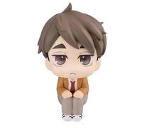 REOZIGN Miya Osamu, Figurine Miya Atsumu, Look Up Sitting Q Version d'action 10cm / 3,9 Pouces Cosplay Statues en PVC Souvenirs De Collection Cadeaux (a)