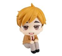 REOZIGN Miya Osamu, Figurine Miya Atsumu, Look Up Sitting Q Version d'action 10cm / 3,9 Pouces Cosplay Statues en PVC Souvenirs De Collection Cadeaux (b)