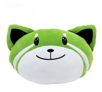 REOZIGN Peluche Weeknd Kiss Land, Oreiller Renard Vert, Poupée Courte en Peluche De 22 cm, en Coton PP, Cosplay, Artisanat, Cadeaux pour Fans D'anime