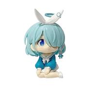 REOZIGN Plana, Figurine Arona, Version q d'anime assises 8cm / 3,1 Pouces Collection décoration Statue Jeu modèle Fait à la Main pour Les Fans d'anime Cadeau (b)