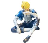 REOZIGN Sanji Figure, Assis Battle Battled Sanji Anime Figures 22cm / 8.7 Pouces Fabriquées À La Main PVC Souvenirs pour Les Fans D'anime Cadeaux